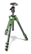 Manfrotto MKBFRA4G-BH BeFree Compact Aluminum Travel Tripod Green