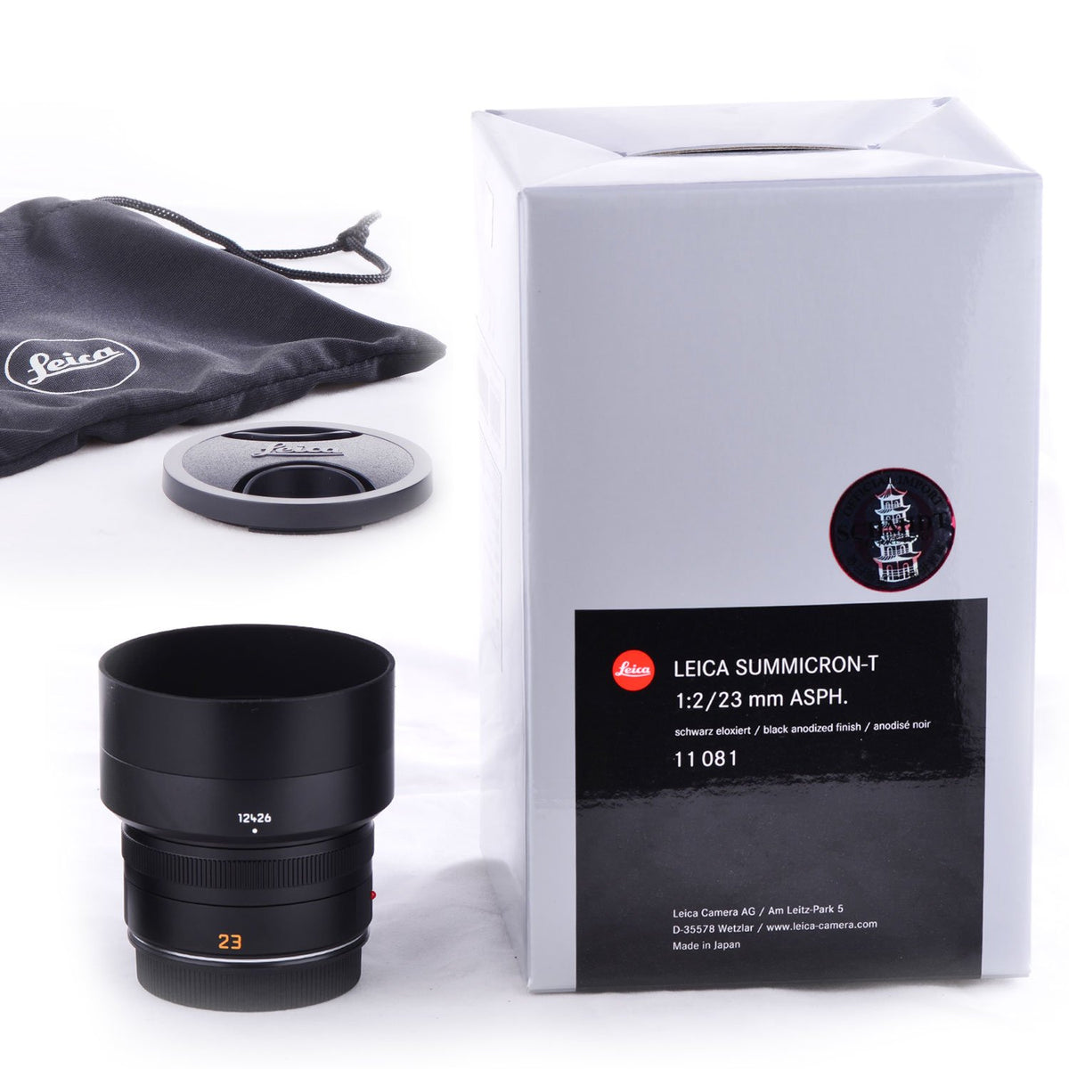 Leica Summicron-T 23mm f/2 ASPH Lens