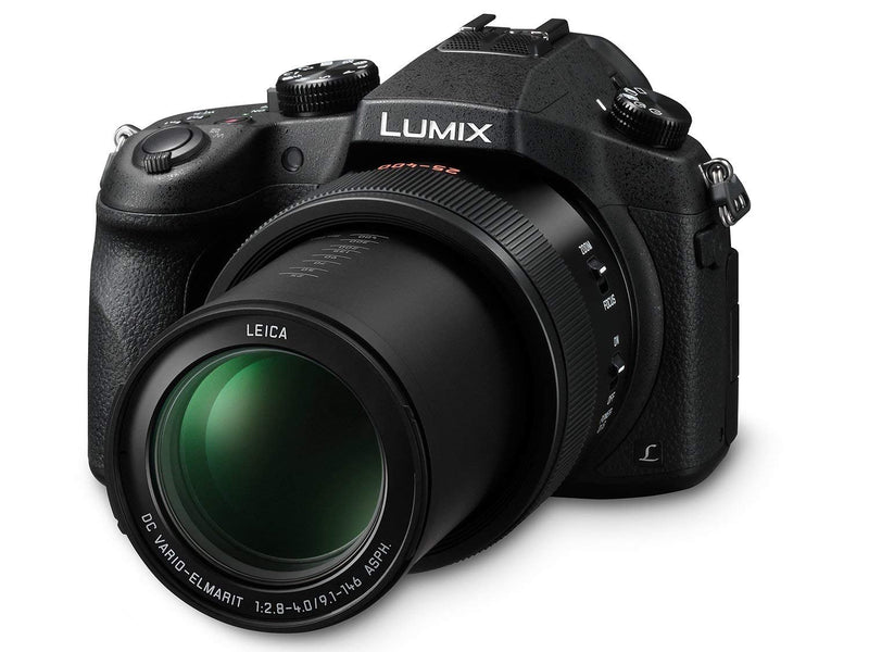 Panasonic LUMIX DMC-FZ1000 20.1MP 4K Point and Shoot Digital Camera w/16X Zoom Leica lens, Built-In Wi-Fi and NFC - Black