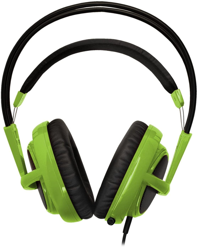 Konsekvenser kaskade en gang SteelSeries Siberia V2 Full-Size Gaming Headset (Green)