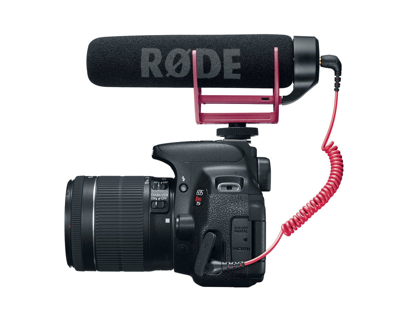 Canon EOS Rebel T5i Video Creator Kit with 18-55mm Lens, Rode VIDEOMIC GO and Sandisk 32GB SD Card Class 10