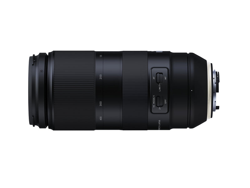 Tamron 100-400mm F/4.5-6.3 VC USD Telephoto Zoom Lens for Nikon Digital SLR Cameras (6 Year Limited USA Warranty)