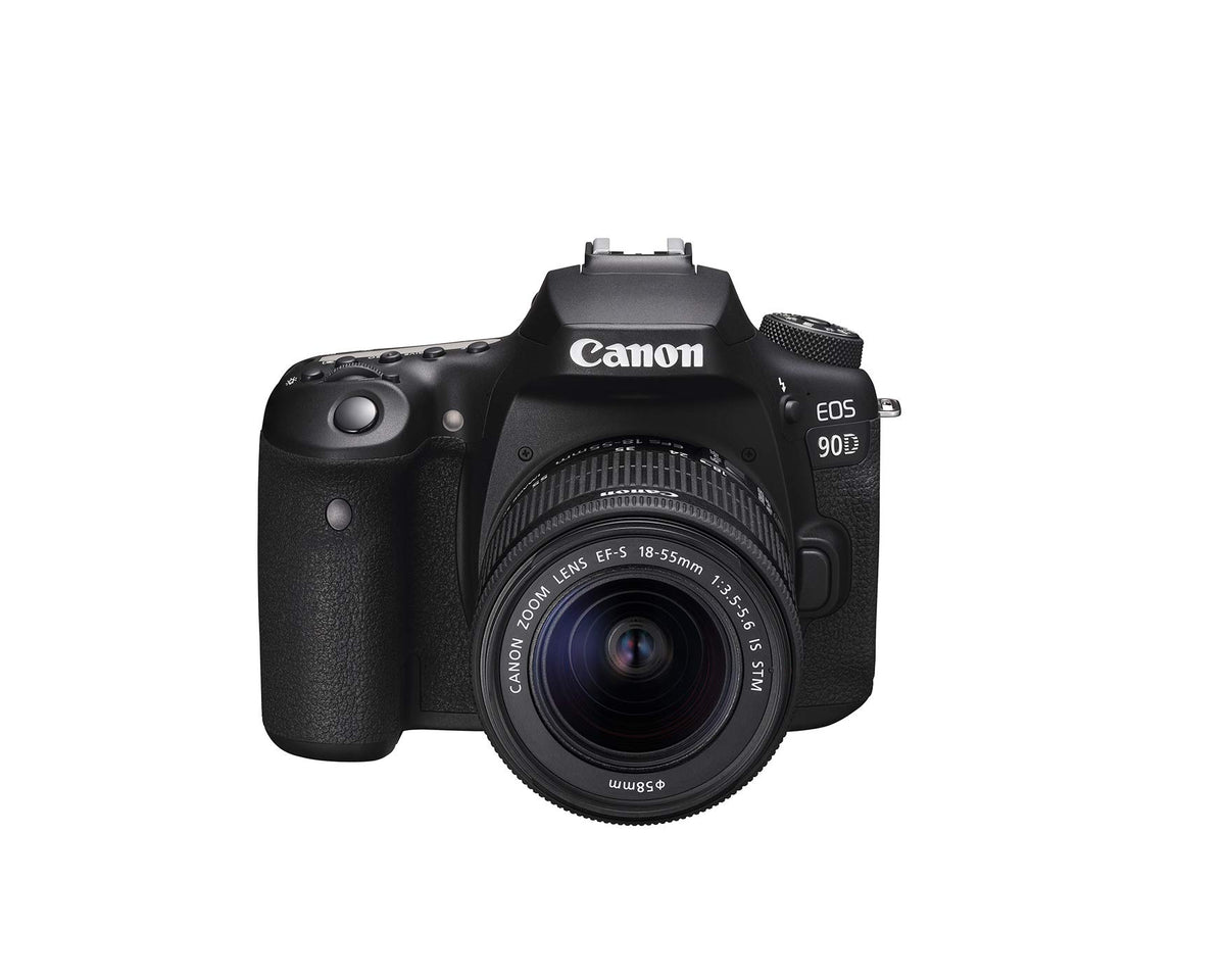 Canon 90D Digital SLR Camera with 18-55 is STM Lens | Camera