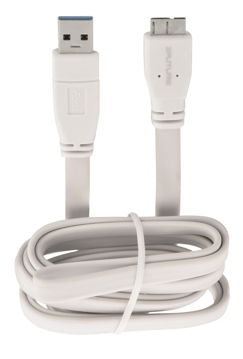ZFUTURE USB 3.0 Sync and Charge - Flat Wire Cable, For all Samsung devices compatible with USB 3.0