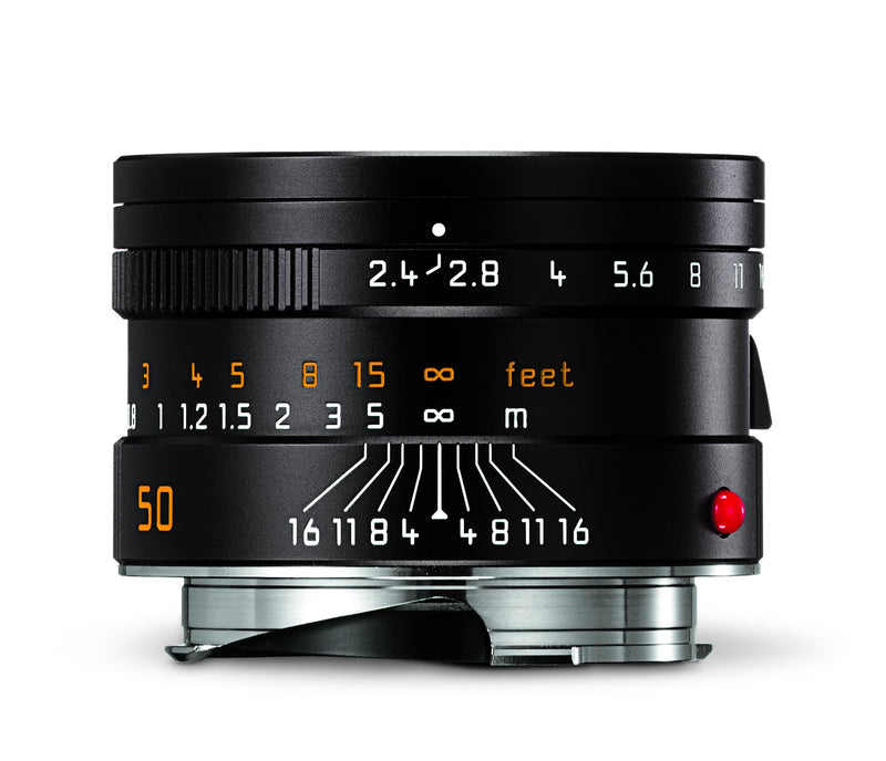 Leica Summarit-M 50mm/f2.4 Lens (11780) Black
