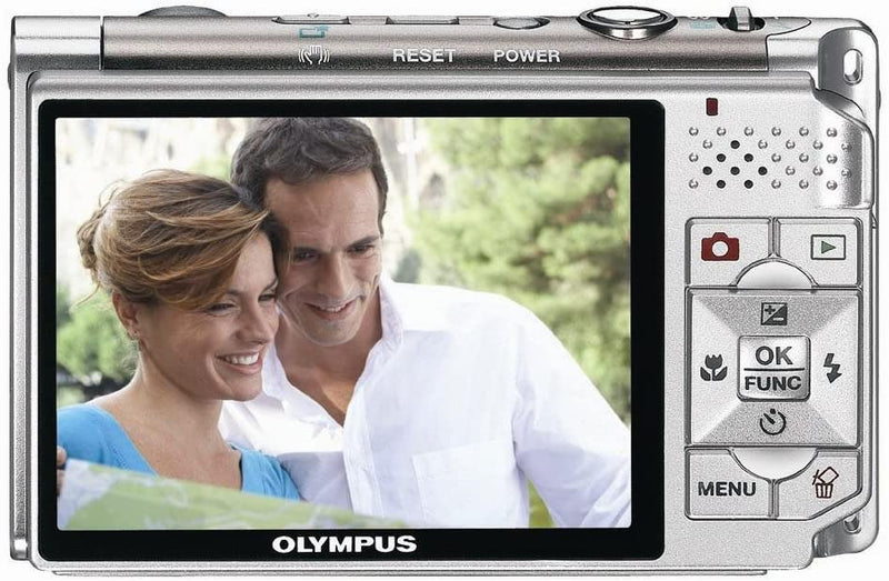 Olympus Stylus 730 7.1MP Digital Camera with Digital Image Stabilized 3x Optical Zoom (Silver)…-Camera Wholesalers