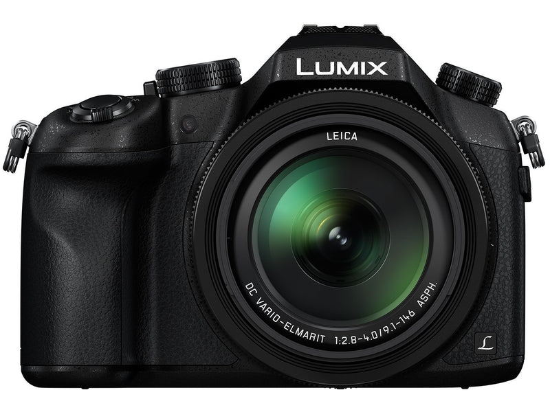 Panasonic LUMIX DMC-FZ1000 20.1MP 4K Point and Shoot Digital Camera w/16X Zoom Leica lens, Built-In Wi-Fi and NFC - Black