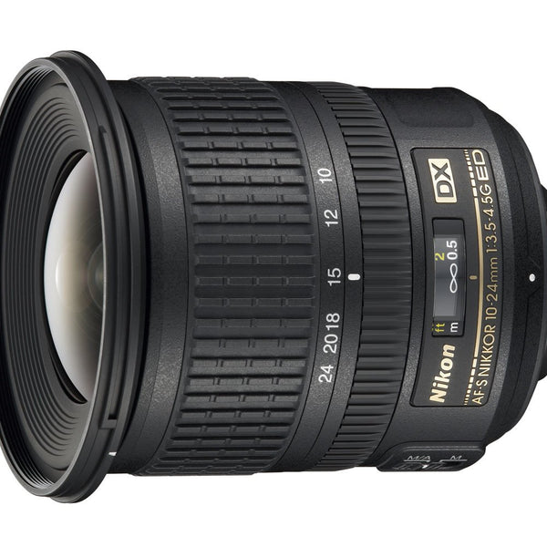 Nikon AF-S DX NIKKOR 10-24mm f/3.5-4.5G ED Zoom Lens with Auto