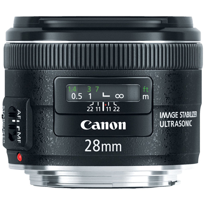 Canon EF 28mm f/2.8 IS USM Wide Angle Lens - Fixed