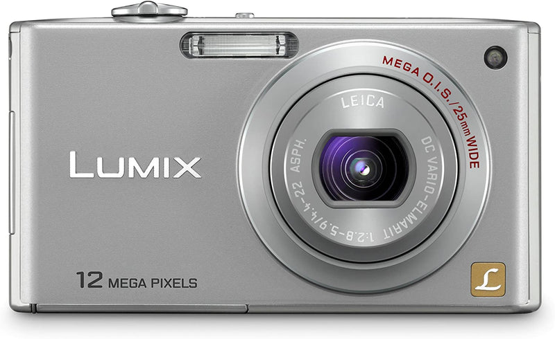 Panasonic Lumix DMC-FX48 12MP Digital Camera with 5x MEGA Optical Image Stabilized Zoom and 2.5 inch LCD (Silver)-Camera Wholesalers