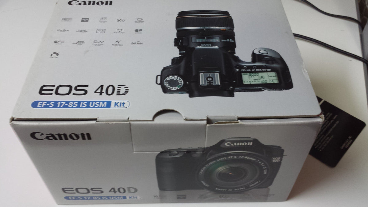 Canon EOS 40D + EF-S 17-85mm IS USM セット Canon EOS 40D DSLR with 17-85mm lens | Camera Wholesalers
