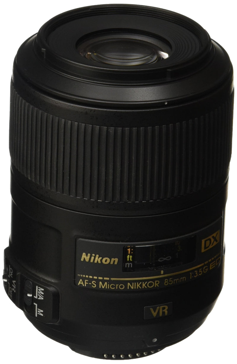 Nikon AF-S DX Micro NIKKOR 85mm f/3.5G ED Vibration Reduction Fixed Zoom Lens with Auto Focus for Nikon DSLR Cameras