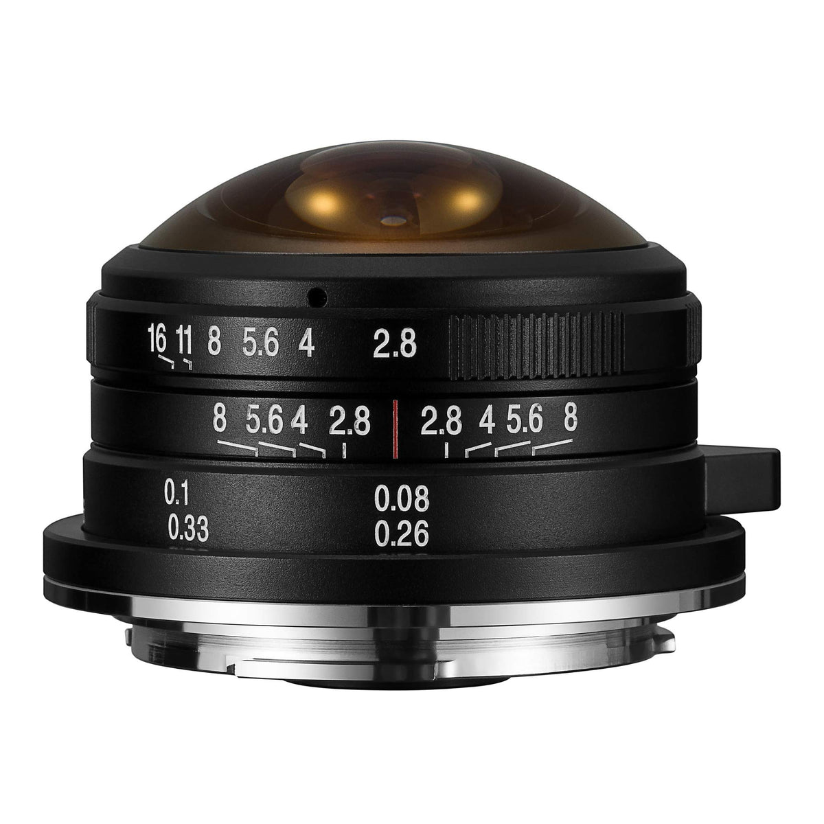 ラオワ 4F2.8 Circular Fisheye LAO0222 #4121 Laowa 4mm f/2.8 MFT Circular Fisheye Lens