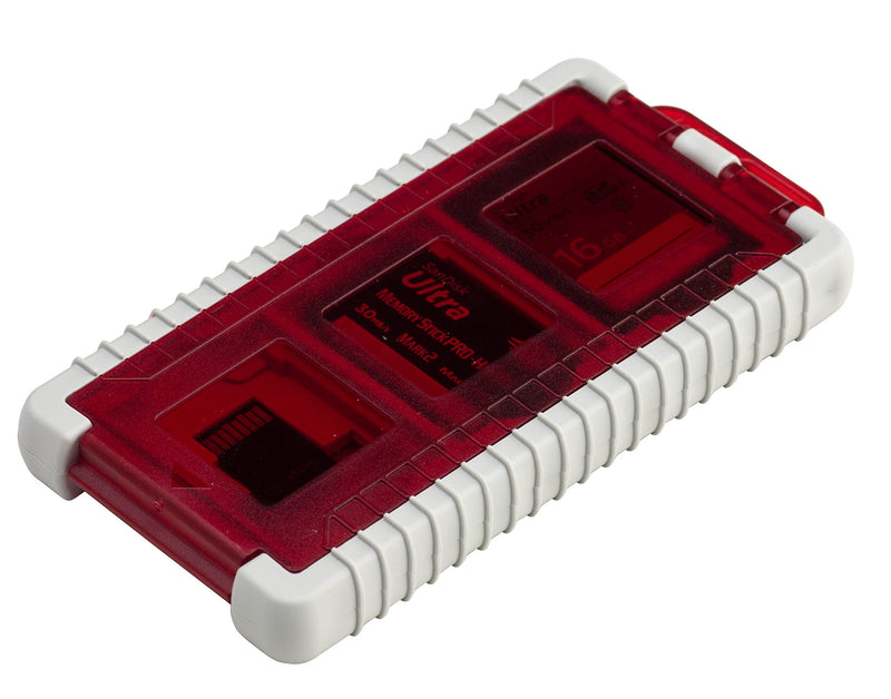 Gepe 3856E CardSafe Basic Duo for Compact Flash, SD, Smart Media, Multimedia Card, Memory Stick (Onyx)