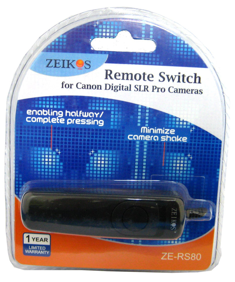 Zeikos ZE-RS80 Remote Switch for Canon