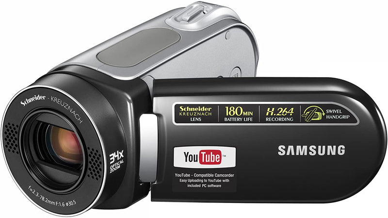Samsung SC-MX20 Flash Memory Camcorder w/34x Optical Zoom (Black)-Camera Wholesalers