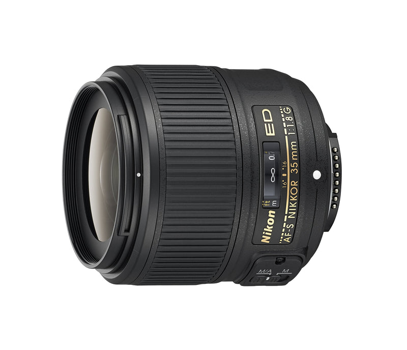 Nikon AF-S NIKKOR 35mm f/1.8G ED Fixed Zoom Lens with Auto Focus for Nikon DSLR Cameras