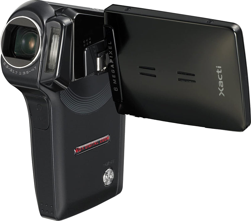 Sanyo VPC-CG65 6MP MPEG4 Flash Memory Digital Camcorder (Black)-Camera Wholesalers