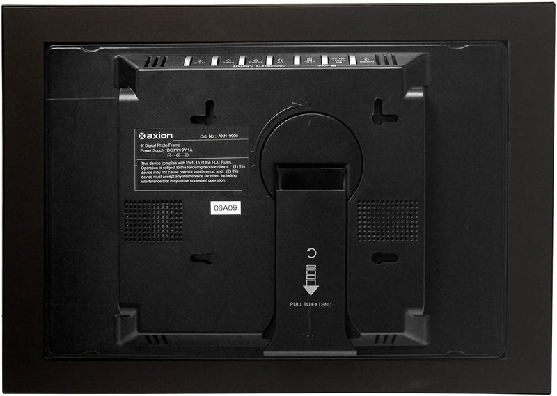 Axion 9-Inch 16:9 Widescreen LCD Digital Photo Frame (AXN-9900) Black-Camera Wholesalers
