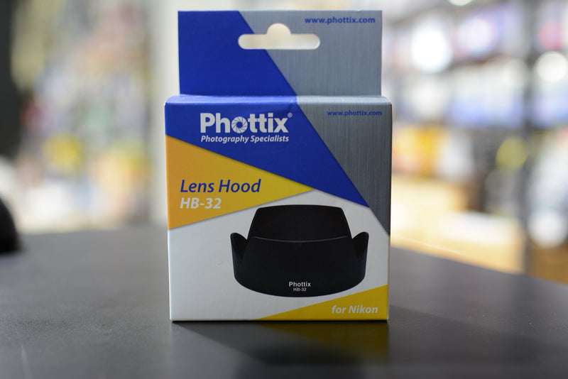 Phottix Replacement Lens Hood for (Nikon HB-32)