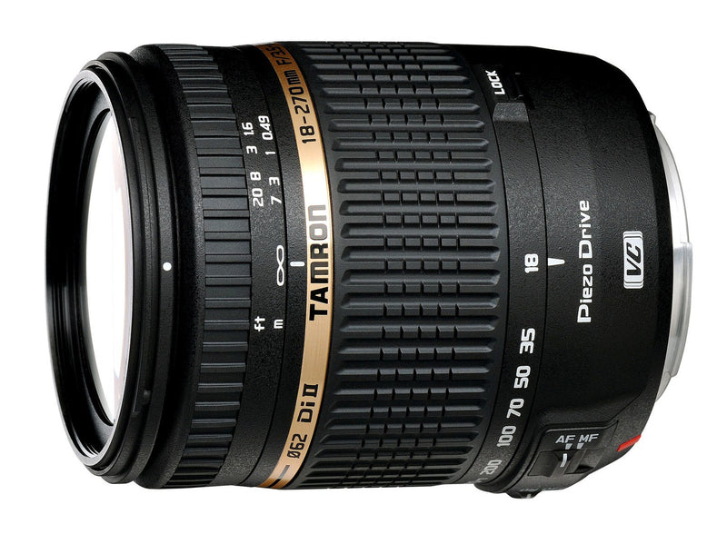Tamron AF 18-270mm f/3.5-6.3 Di II VC PZD LD Aspherical IF Macro Zoom Lens with Built in Motor