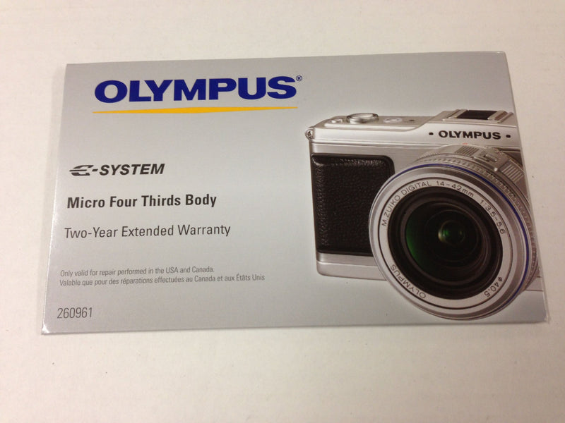 Olympus Micro Four Third Cameras Accessory kit, Includes 2 Year Extended service, 8GB SD card, Case and more