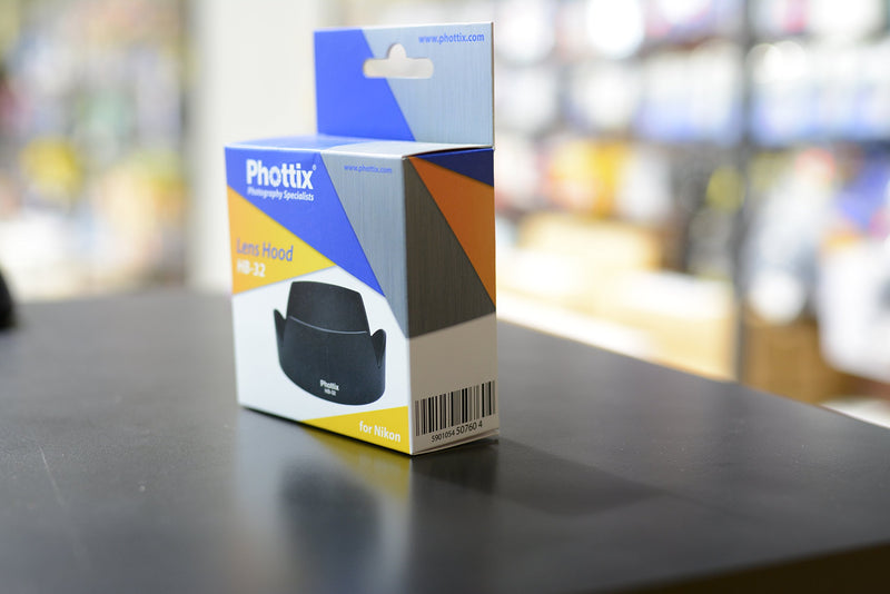 Phottix Replacement Lens Hood for (Nikon HB-32)