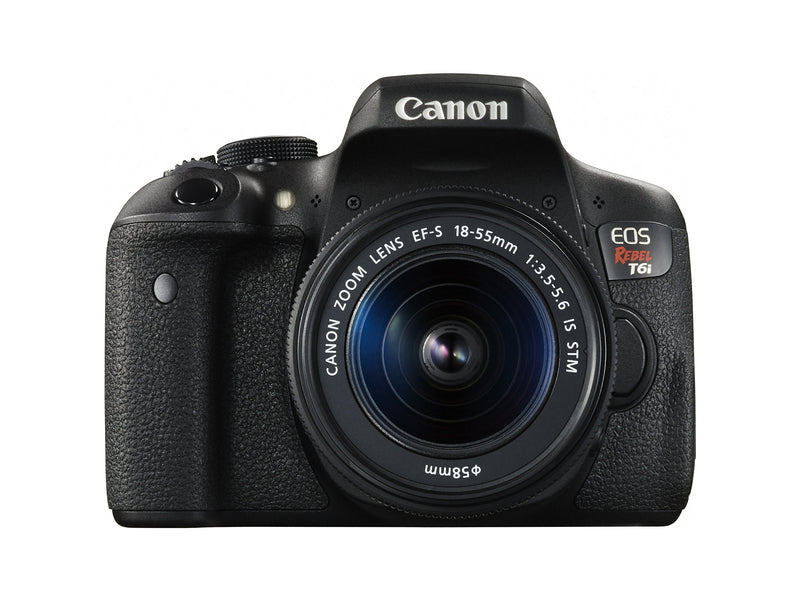 Canon EOS Rebel T6i Digital SLR with EF-S 18-135mm IS STM Lens - Wi-Fi Enabled