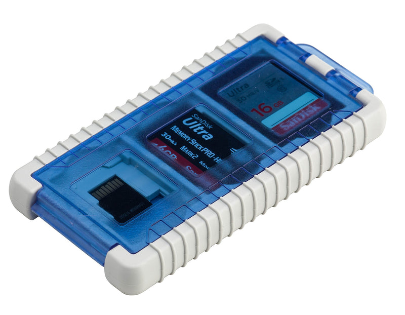 Gepe 3856E CardSafe Basic Duo for Compact Flash, SD, Smart Media, Multimedia Card, Memory Stick (Onyx)
