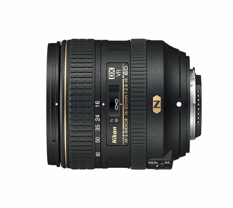 Nikon standard zoom lens af-s DX NIKKOR 16-80 mm f/2.8-4E ED VR