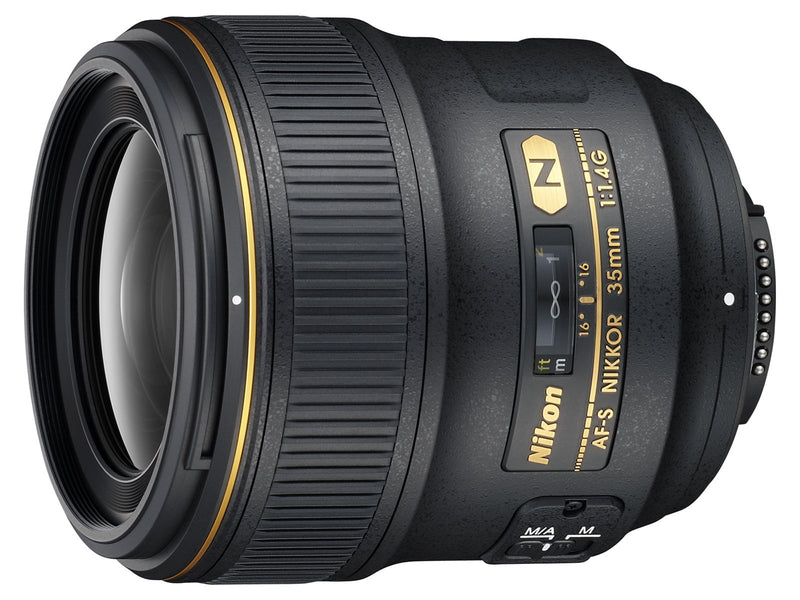 Nikon 35mm f/1.4G Fixed Focal Length Lens for Nikon DSLR Cameras