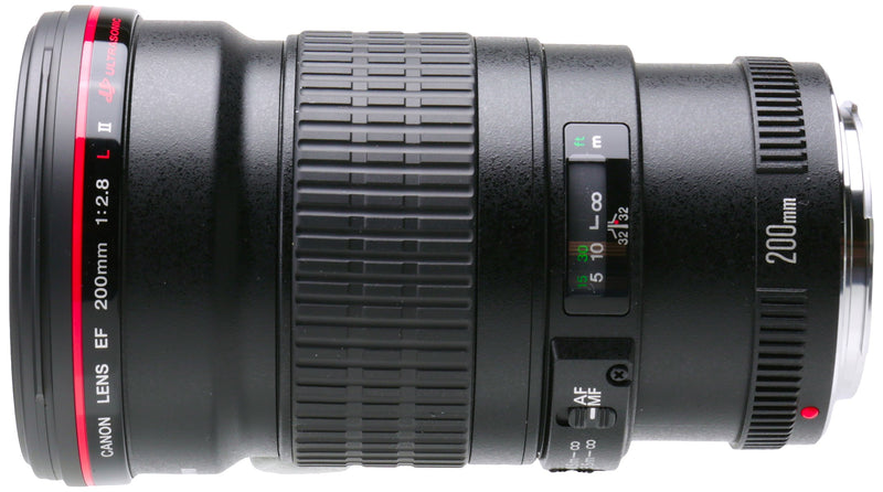 Canon EF 200mm f/2.8L II USM Telephoto Fixed Lens for Canon SLR Cameras
