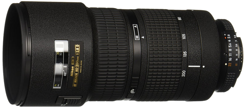 Nikon 80-200mm f/2.8D ED AF Zoom Nikkor Lens for Nikon Digital SLR Cameras