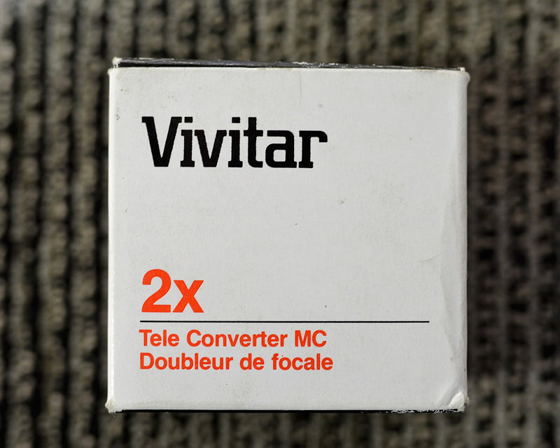 Vivitar 2x Tele - Converter N/AI-S for Nikon (ONLY for 35mm Film SLR Camera's Nikon Mount)