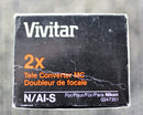 Vivitar 2x Tele - Converter N/AI-S for Nikon (ONLY for 35mm Film SLR Camera's Nikon Mount)