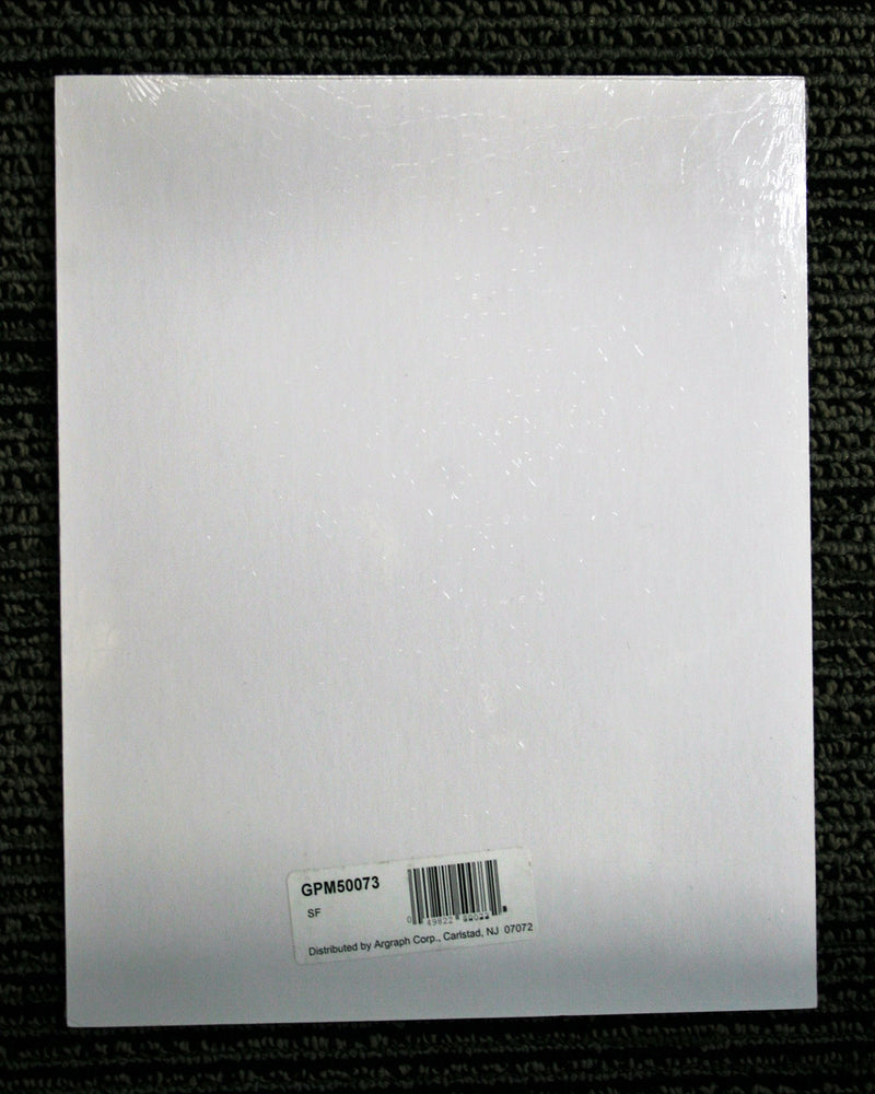 Argraph Corp. UN-CUT Photo Mat Board 8x10 in (White) 16Ply. 5Pk.