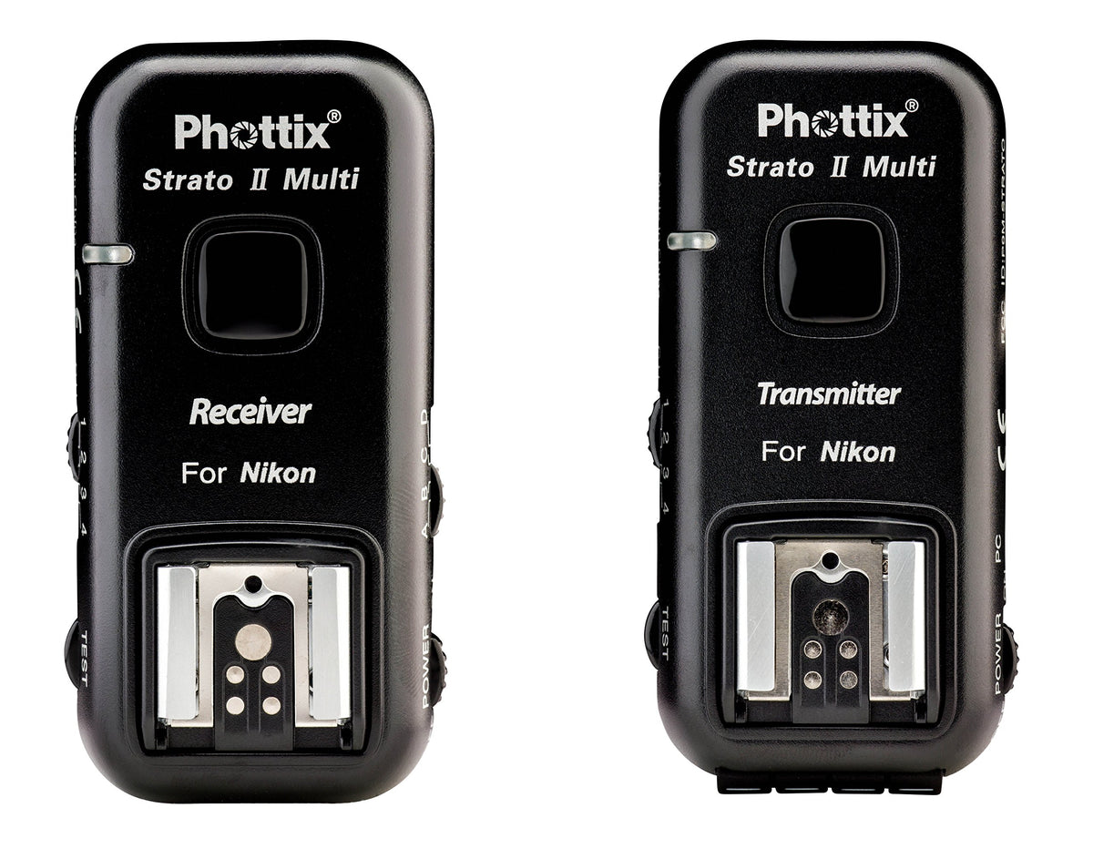 Phottix Strato Nikon ワイヤレスフラッシュトリガー Phottix Strato II Wireless Flash Trigger Multi 5-in-1 Set for Nikon -