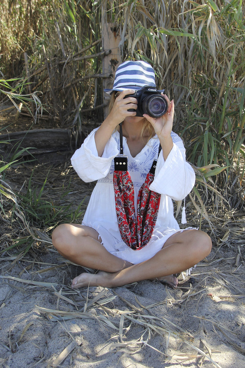 Liberty Scarf Camera Strap; NEW; Classic & Comfortable; On-Trend Style; Makes the Perfect gift for any photographer