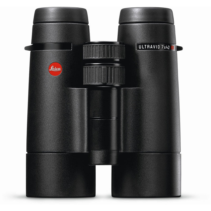 Leica 7x42 Ultravid HD Plus Water Proof, Roof Prism Binocular with 8.0 Degree Angle of View, Black.
