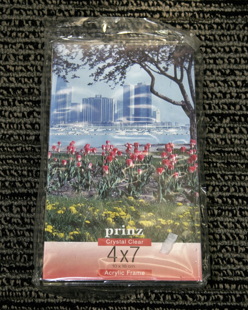 Prinz Acrylic Crystal Clear Photo Frame 4x7