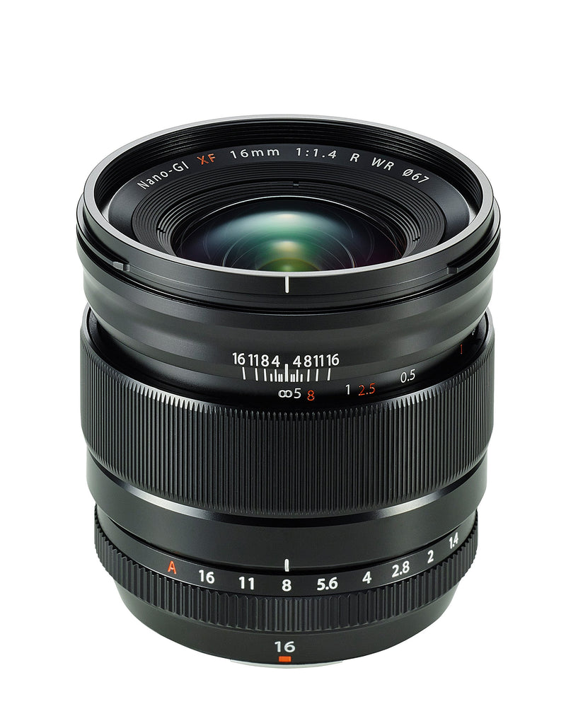 Fujinon XF16mmF1.4 R WR with Lens Hood/UV Filter