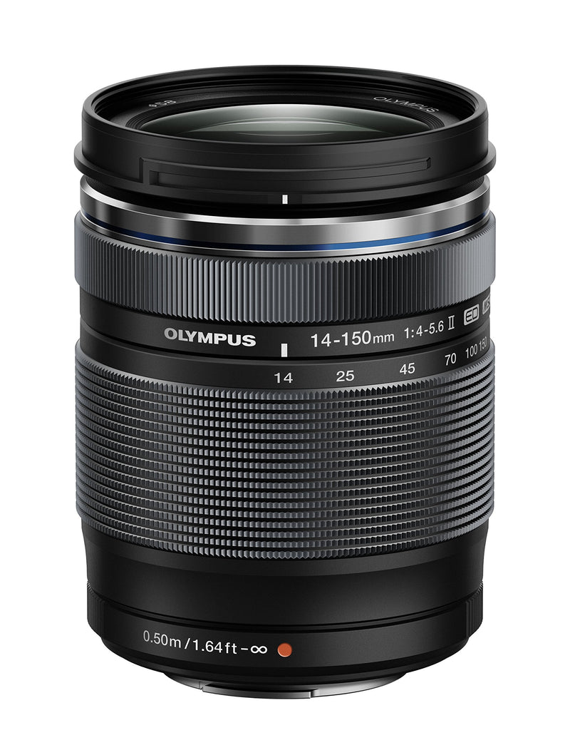 Olympus 14-150mm f/4.0-5.6 II Lens for Micro Four Thirds Cameras (Black)