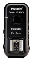 Phottix Strato II Wireless Flash Trigger Multi 5-in-1 Set for Canon - Transmitter and Receiver (PH15651)
