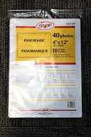 Snapin Pano Archival Print Protectors 4x12 10Sheets
