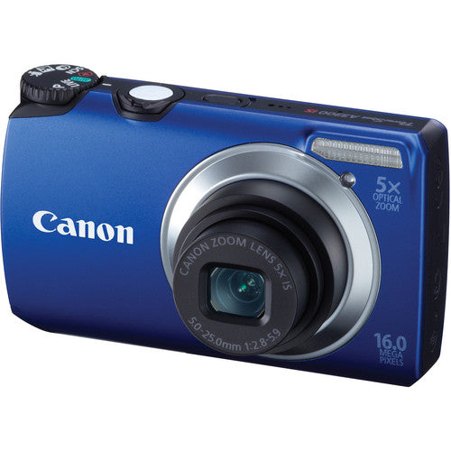 Canon Powershot A3300 IS Digital Camera (Blue)