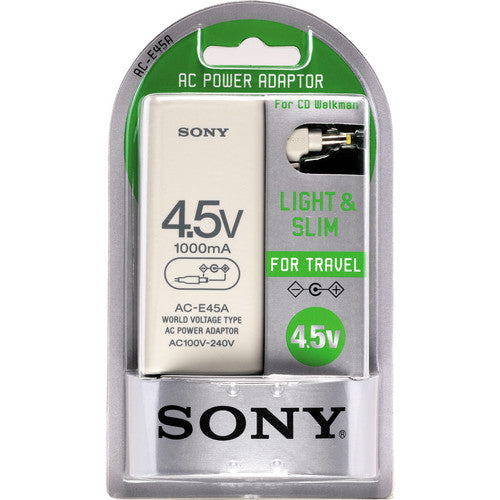 Sony AC-E45A - Worldwide 4.5VDC AC Power Adapter