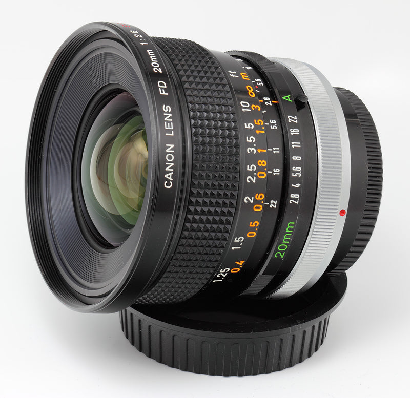Canon Used FD 20mm f/2.8 S.S.C. Lens (Very Clean)
