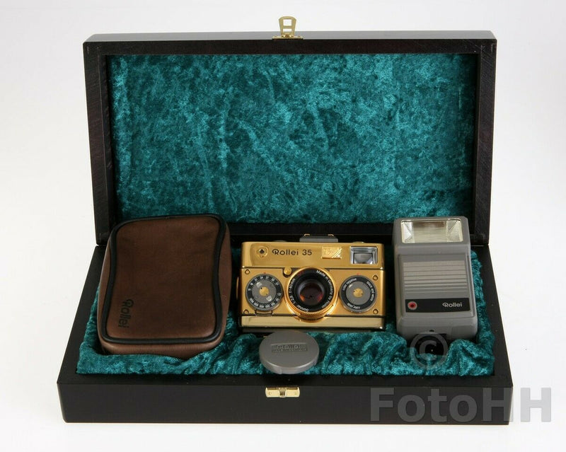 Rollei 35 Classic Gold 75th Anniversary Limited Edition with Sonnar 2,8/40mm Lens-Camera Wholesalers