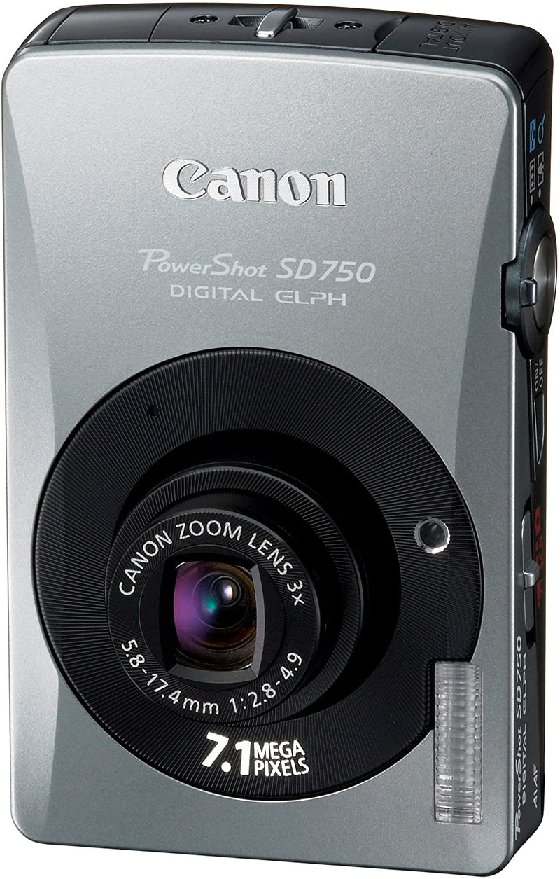 Canon PowerShot SD750 Elph Digital Camera (Black)