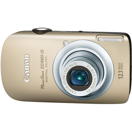 Canon PowerShot SD960 IS Digital Camera (Gold)
